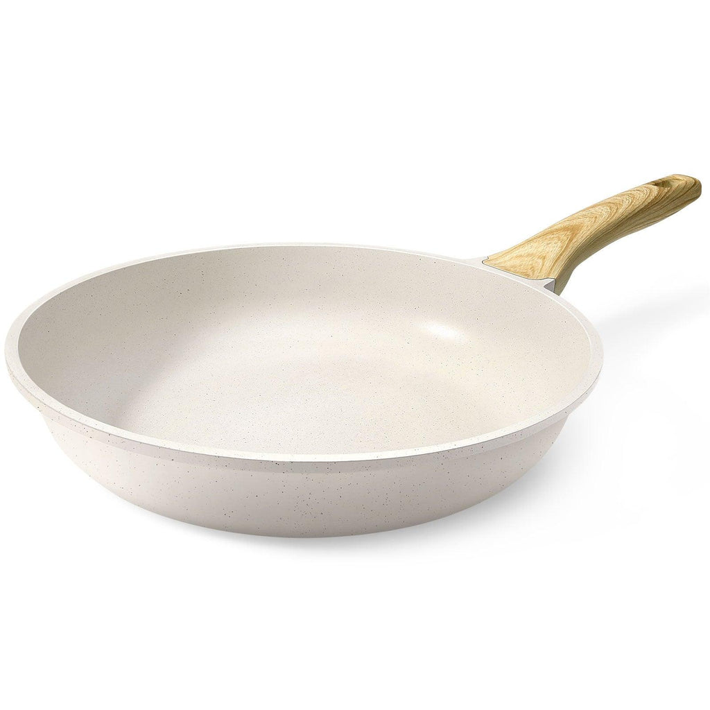 Nonstick Frying Pan Skillet - 8"/9.5"/11" Granite, Heat-Resistant Handle - GiPP Kitchenware